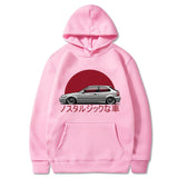 Männer Hoodie Auto Jdm japanische Streetwear Pullover