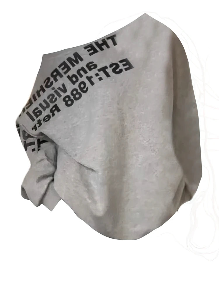 Women’s Y2K Oversized Graphic Long Sleeve T-Shirt – Sexy Streetwear Fall Winter Top