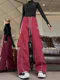 Y2k Style Cargo Pants Loose Oversized Casual Harajuku For Women