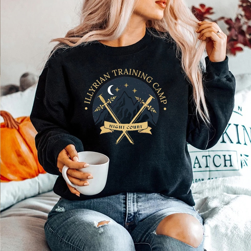 Sweatshirt Night Court Hoodie City of Starlight Sarah J Maas