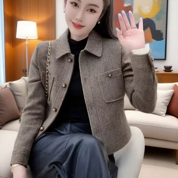 Woolen Coat Women's Spring Autumn