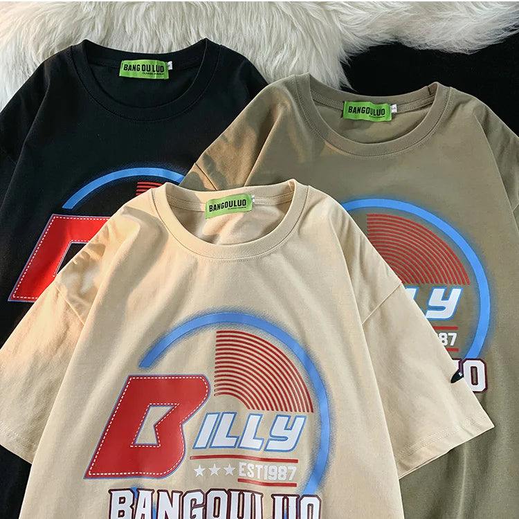 Gothic Chic Fashion-Forward Loose Fit T-Shirt