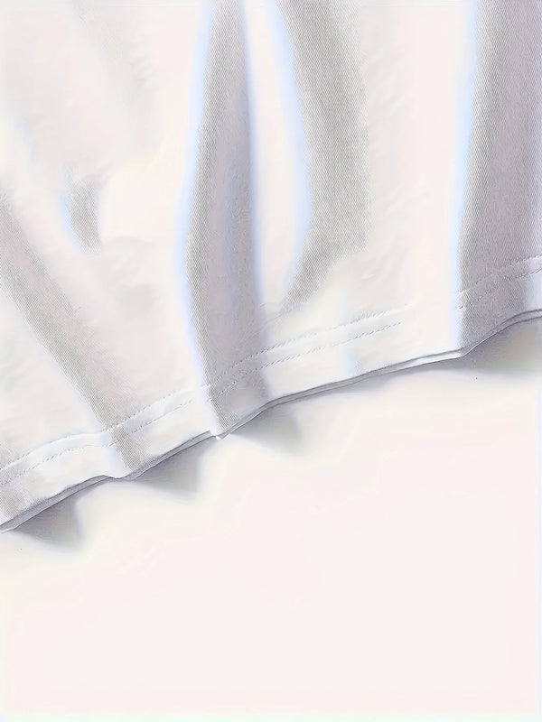 Mens Graphic Print Tshirt Trendy Design Short Sleeve Cotton Tee