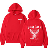 Christian Jesus Faith Over Fear Bible Verse Hoodies