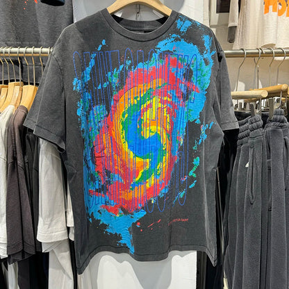 Saint X Cpfm Washed Oversized T-Shirt Men Retro Cotton