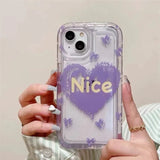 Case For iPhone Cute Smile Painting Cases