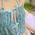 Tie Dye Bikini Cutout Design Halter Neck Split Swimsuit Women