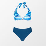 Bikini Sets Swimsuit For Women Blue Stripe Sexy