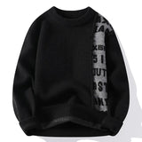 Patchwork Sweater Hip-Hop Warm Streetwear