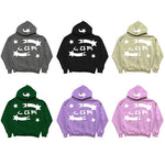 Men Zip Up Casual Hoodies Graphic Autumn Winter Fashion Tops Streetwear Clothing