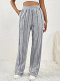 Women's High Waist Gray Sweatpants