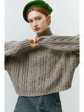Sweaters Women Autumn Winter Comfortable Loose Tube Cozy Pullover