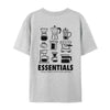 Barista Coffee Shirt Y2K Streetwear Cotton Tee Unisex Back Print