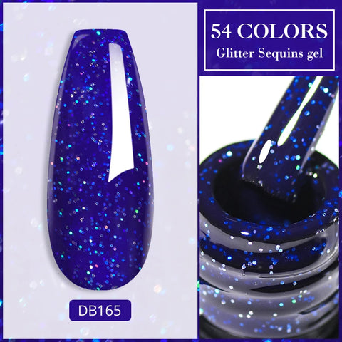 Translucent Crystal Gel Nail Polish For Semi-permanent Salon Shine