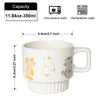 Ceramic coffee cup chocolate milk cup tea cup mug cute cat design