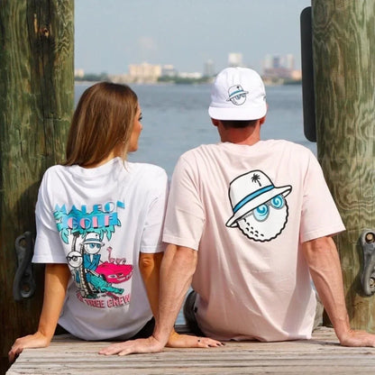 Unisex Korean Fashion Set - Bucket Hat & Printed Tee