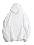 Women Hoodies Pullover Thick Solid Loose Cotton