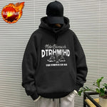 Sweat Shirt Loose Hoodie Winter Aesthetic Warm Tops Streetwear