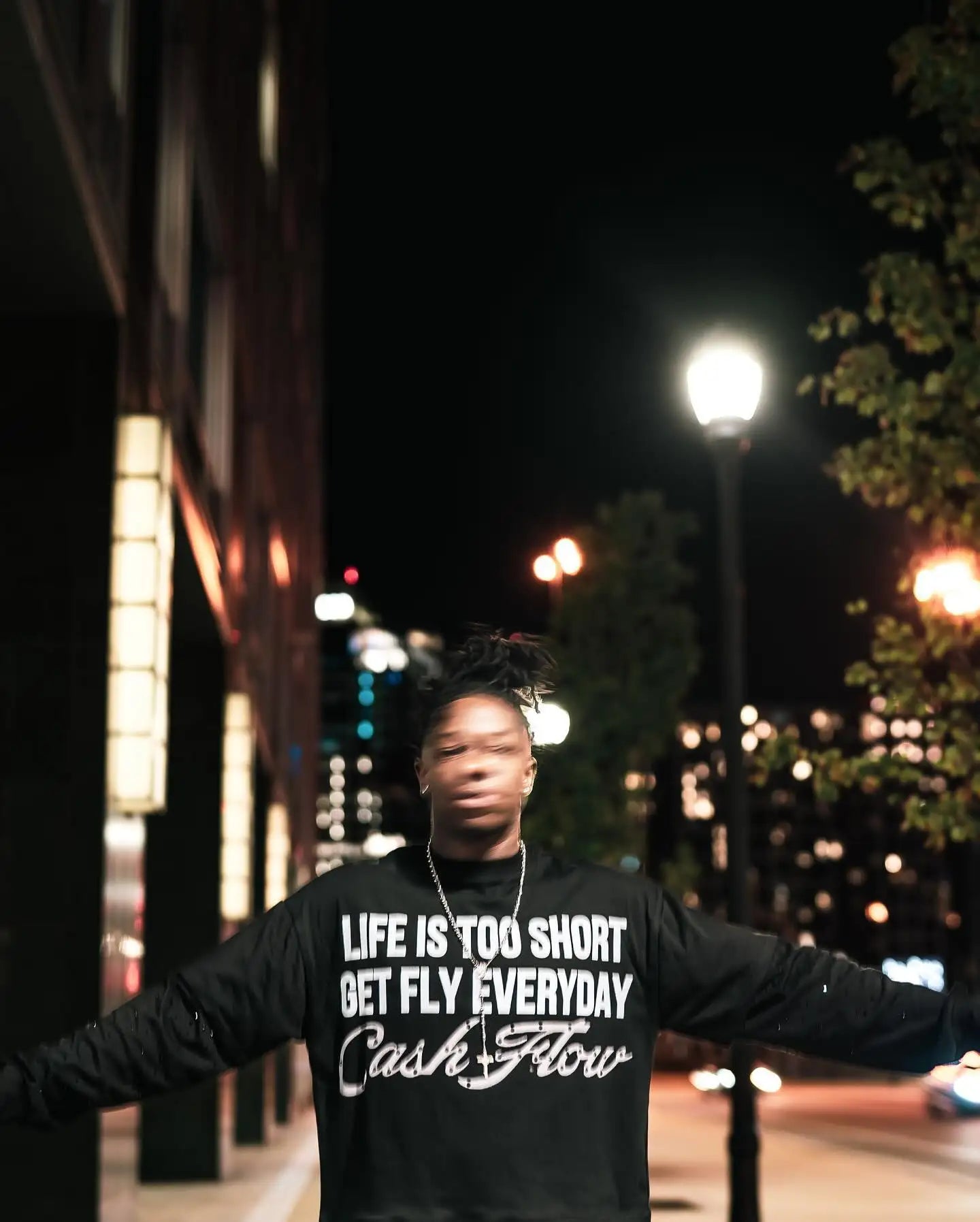 Gothic Retro Harajuku Letter Pattern Graphic Long Sleeve T-Shirt