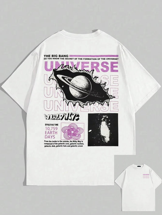 The Secret Of The Big Bang Men’s T-Shirt Summer Breathable Streetwear