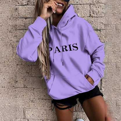 Damen Hoodies Harajuku Pullover Baumwolle