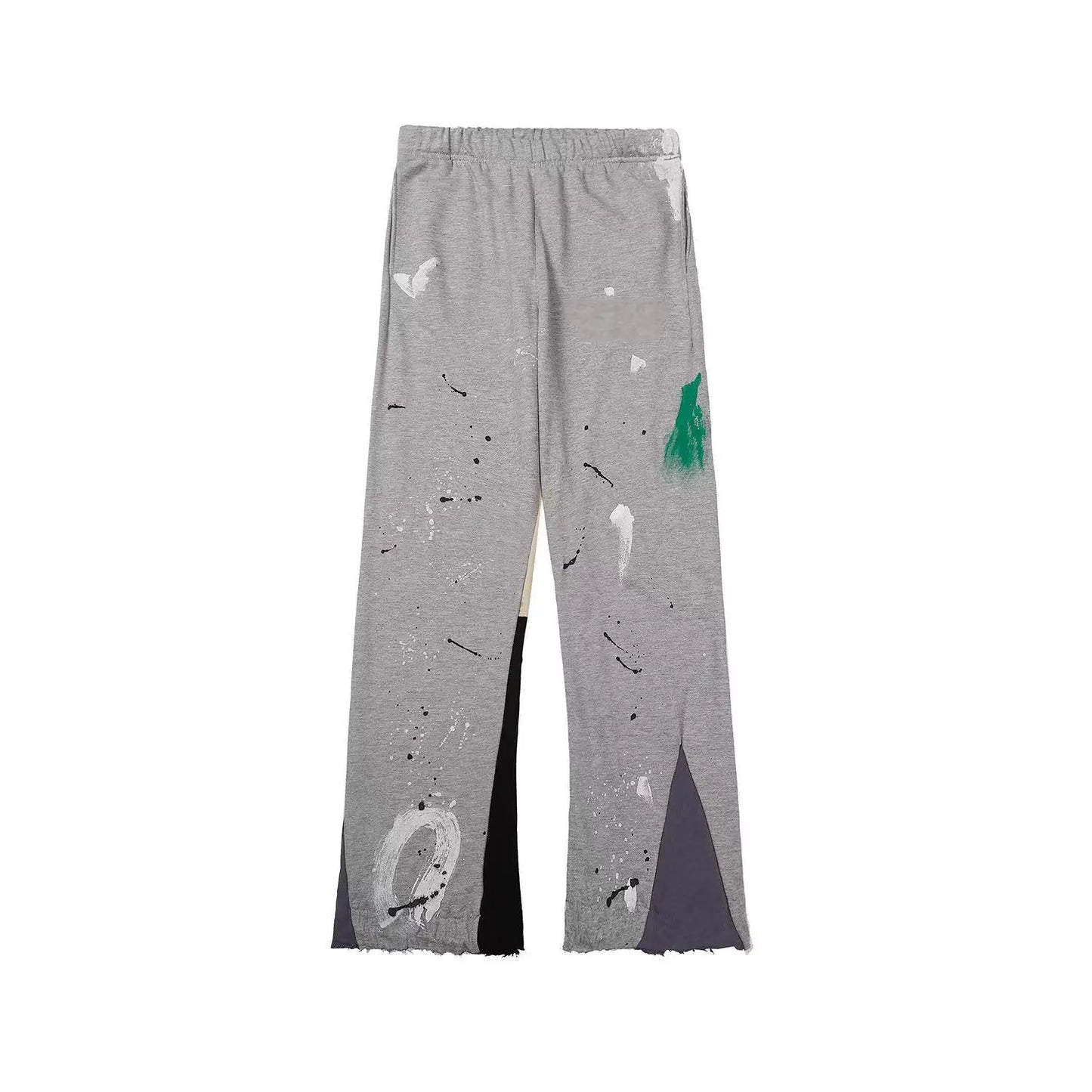 Graffiti Letter Print Men’s Sweatpants Loose Fit Fashion Slacks