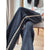 Womens Corduroy Pants High Waist Fleece Lined Winter Korean Straight