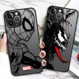 für iPhone 11 Harte Luxus-Schutzhülle Marvel Ironman Spiderman