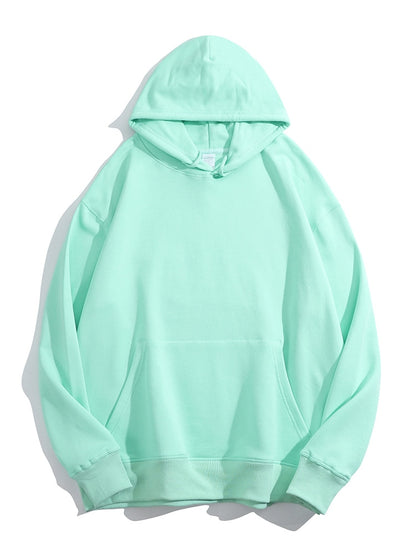 Women Hoodies Pullover Thick Solid Loose Cotton