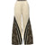 Women's Stripe Patchwork Flare Pants 2025 Leopard Print Trend