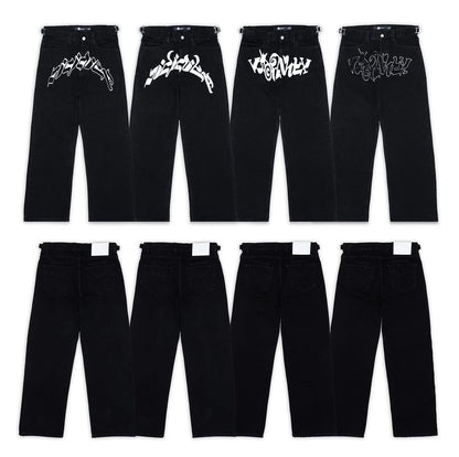 Hip Hop Straight Wide Leg Pants