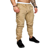 Casual Men Pants Harem Pantalones Fashion Big Pocket Hip Hop