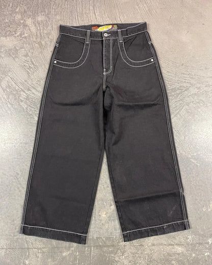 Elevate Your Street Style with Hip Hop Harajuku Baggy Jeans