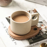 Ceramic Coffee Cup Firming Teacup Set Holiday Mug