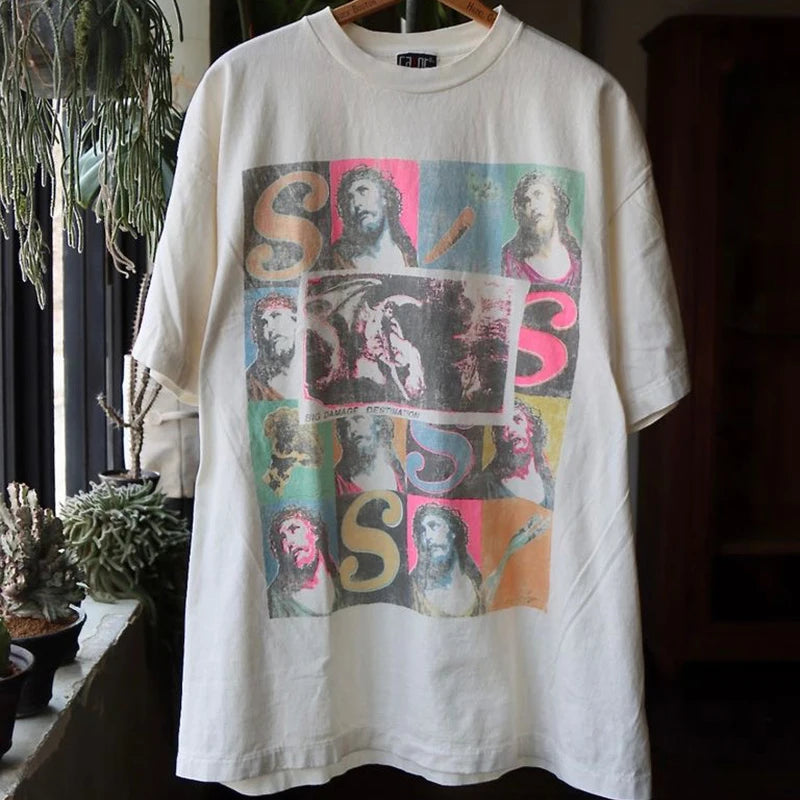 Pay Money To My Pain Saint T-Shirt Black Washed Cotton Graphic Tee