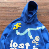 Y2K Funny Campus Loose Hoodie