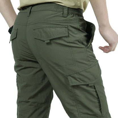 Military Pants Men Tactical Waterproof Thin Quick Dry Casual