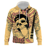 Terror Skull 3D Printed Hoodie: Street Fashion Casual Trend for Men