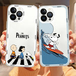SS-Snoopys Handyhülle für iPhone Max, transparente Schale