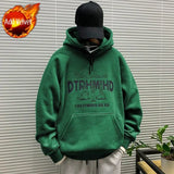 Sweat Shirt Loose Hoodie Winter Aesthetic Warm Tops Streetwear