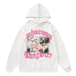 Gangsta Mask Women Graphic Print Hoodie