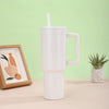 40 oz Tumbler with Handle Straw Lid Insulated Travel Coffee Cup