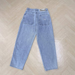 Embroidered Denim Dime Pants Baggy Y2k Skate Style Jeans