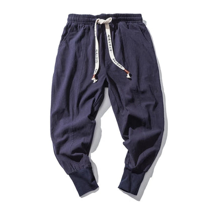 Elastic Waist Streetwear Joggers New Baggy Drop-crotch Pants