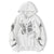 Y2K Gothic Butterfly Zip Hoodie Women Oversize Harajuku Streetwear