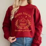 Vintage Suriel Tea Co Sweatshirt Acotar Velaris Sweatshirt