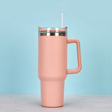 Edelstahl-Thermos-Vakuumbecher mit Griff, Tumbler, Termos-Tasse, Kaffeetasse