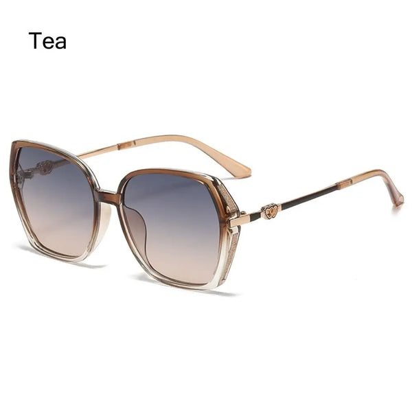 Oversized Rhinestone UV Protection Sunglasses Women