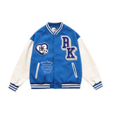 Clothing jacket American retro  loose men baseball clothing street racing