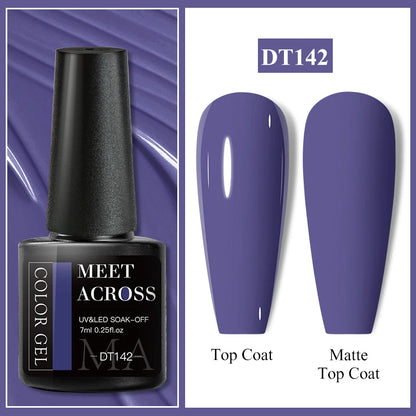 7ml Super Top Coat Gel Nail Base Gel Matte Top Coat Semi-Permanent